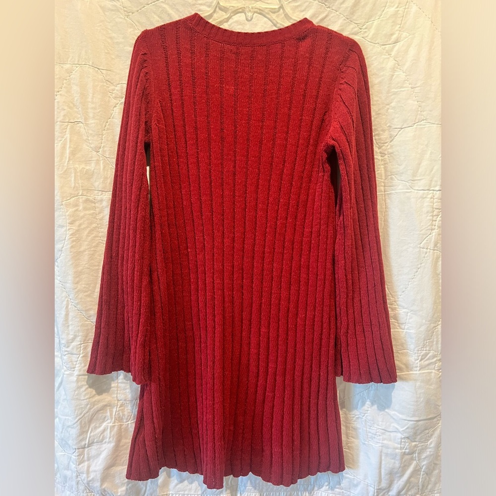 American Eagle Sweater Dresses Red & Black Long Sleeve Stretch Dresses
Sz:SmP/Ch - Picture 6 of 15